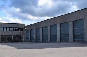 Панорамные секционные ворота DoorHan серии isd02, 2200x4500