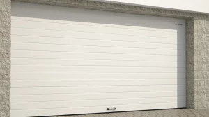 Алюминиевые секционные ворота с пружинами растяжения серии rsd01lux (люкс)