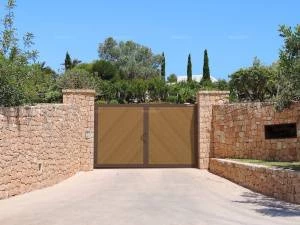 Уличные распашные ворота премиум, 2700х2000