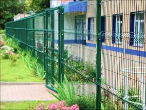 Секция Стандарт из прутка 5 мм, 2500x1730 с ячейкой 50х200 цвет зеленый ral 6005