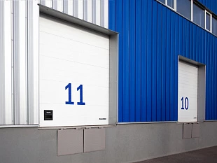 Промышленные секционные ворота DoorHan серии isd01 6000x2000