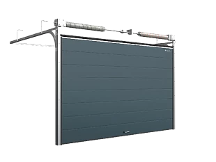 Рулонные ворота утепленные с механизмом серии rsd02 6000x3300