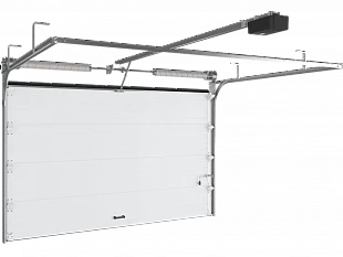 Гаражные секционные ворота серии rsd02 DoorHan из стальных сэндвич-панелей с торсионным механизмом (4800*3200)