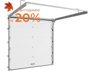 Секционные гаражные ворота с торсионными пружинами из алюминиевых панелей (люкс) серии rsd02lux (термостойкие) (2500*2500)